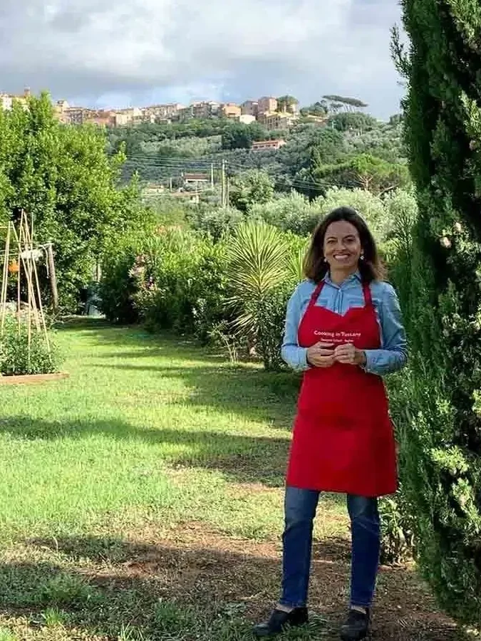 Chicca in La Casa Toscana garden